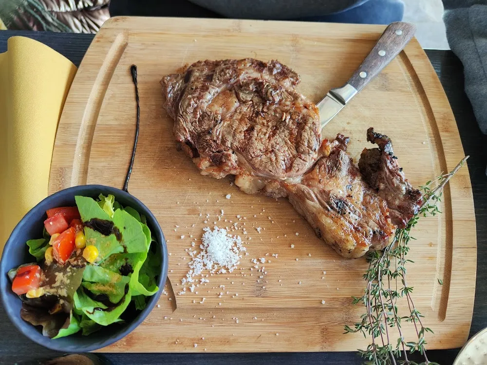 Black Angus Grillé Au Feu de Bois